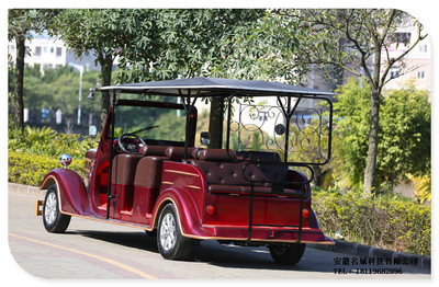 工厂直销 四轮11座电动观光车 景区旅游游览车 楼盘看房车